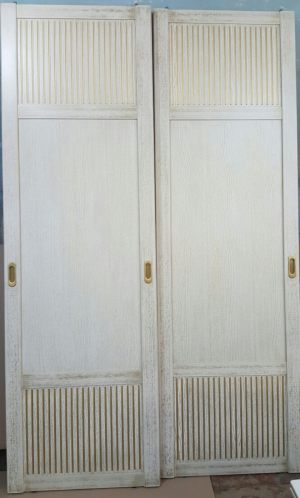 Двери для шкафа купе с фрезеровкой Гродно